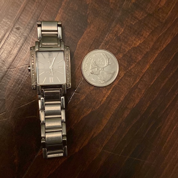 Lucien Piccard stainless steel watch with diamond detail - Picture 6 of 6